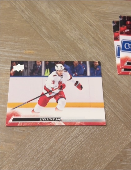 2022-23 Upper Deck #20 Sebastian Aho — front