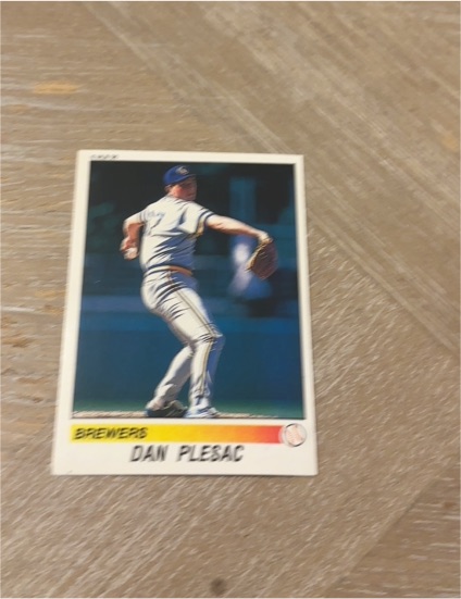 1990 Panini #??? Dan Plesac — front