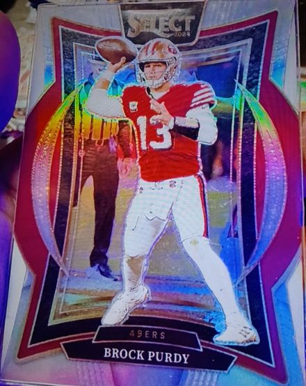 2024 Panini Select #37 Brock Purdy — front