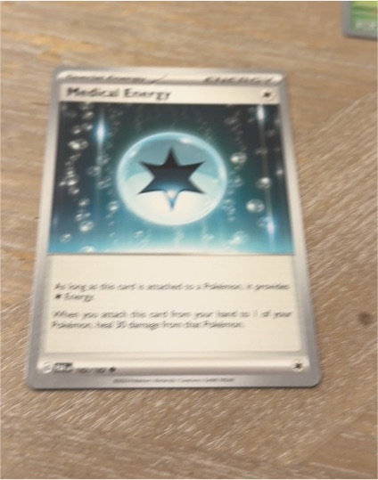 2023 Pokemon TCG Paradox Rift #182 Medical Energy — front