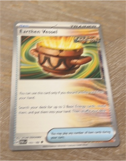 2023 Pokémon SV04: Paradox Rift #163 Earthen Vessel — front