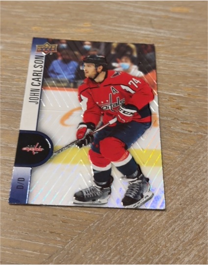 2022-23 Upper Deck Tim Hortons #50 John Carlson — front