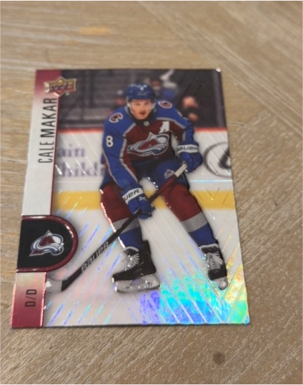 2022-23 Upper Deck Tim Hortons #104 Cale Makar — front
