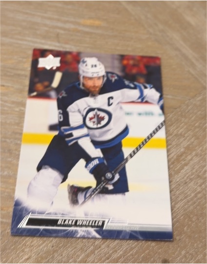 2022-23 Upper Deck #366 Blake Wheeler — front