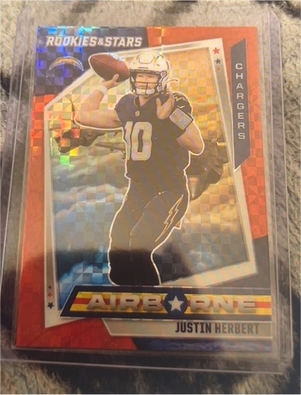 2021 Panini Rookies & Stars #AB-8 Justin Herbert — front