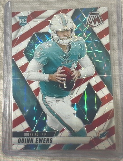 2025 Panini Mosaic #308 Quinn Ewers — front