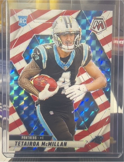 2025 Panini Mosaic #309 Tetairoa McMillan — front