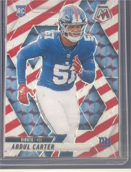 2025 Panini Mosaic #317 Abdul Carter — front