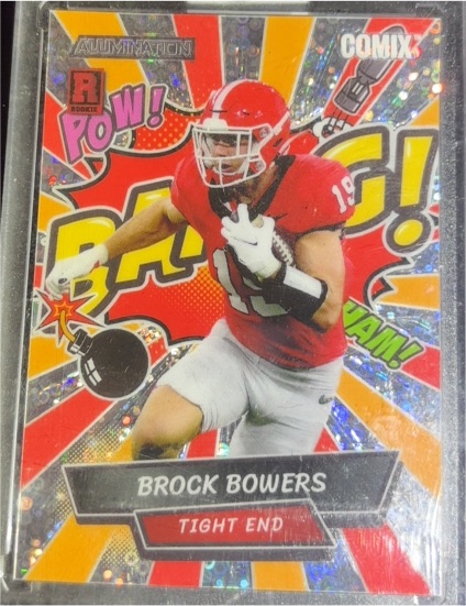 2023 Wild Card Alumination Comix #AC-BB Brock Bowers — front