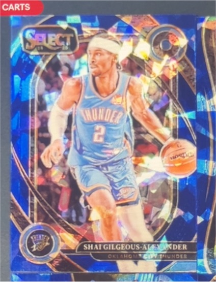 2024-25 Panini Select Courtside #262 Shai Gilgeous-Alexander — front