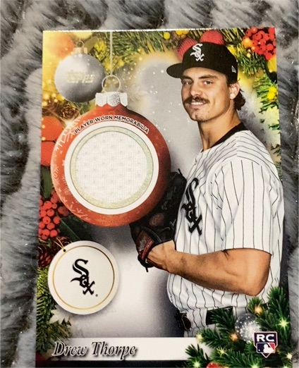 2025 Topps Holiday #PR-DT Drew Thorpe — front