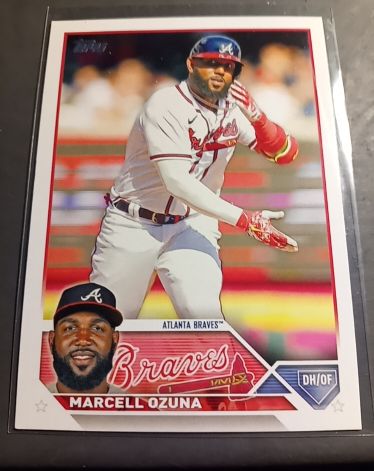 2023 Topps Series 1 #125 Marcell Ozuna — front
