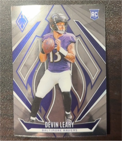 2024 Panini Phoenix #177 Devin Leary RC Baltimore Ravens — front