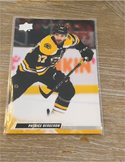 2022-23 Upper Deck #263 Patrice Bergeron — front