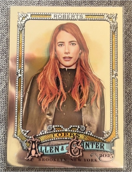 2025 Topps Allen & Ginter #286 Emma Roberts — front