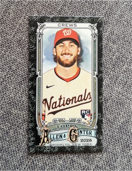 2025 Topps Allen & Ginter #120 Dylan Crews — front