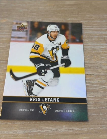 2019-20 Upper Deck Tim Hortons #58 Kris Letang — front