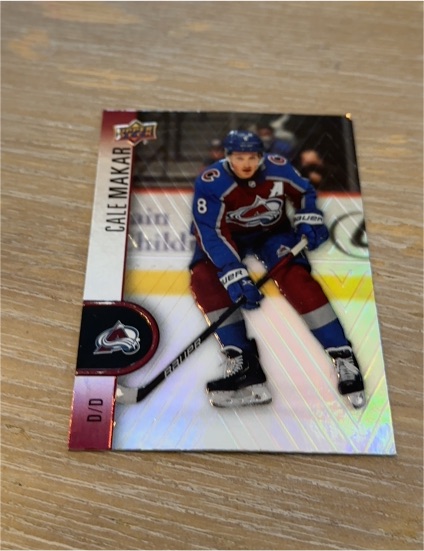 2022-23 Upper Deck Tim Hortons #104 Cale Makar — front