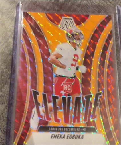 2025 Panini Mosaic Elevate #2 Emeka Egbuka — front