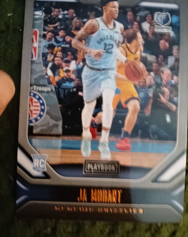 2019-20 Panini Chronicles Playbook #168 Ja Morant — front