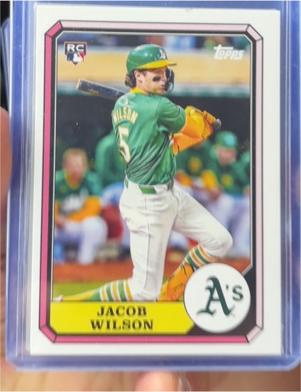 2025 Topps Archives #87BB-7 Jacob Wilson — front