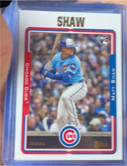 2025 Topps Archives #263 Matt Shaw — front