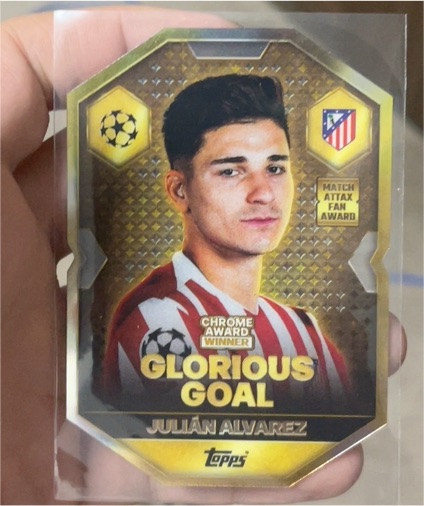 2025 Topps Match Attax Champions League #CA4 Julián Álvarez — front