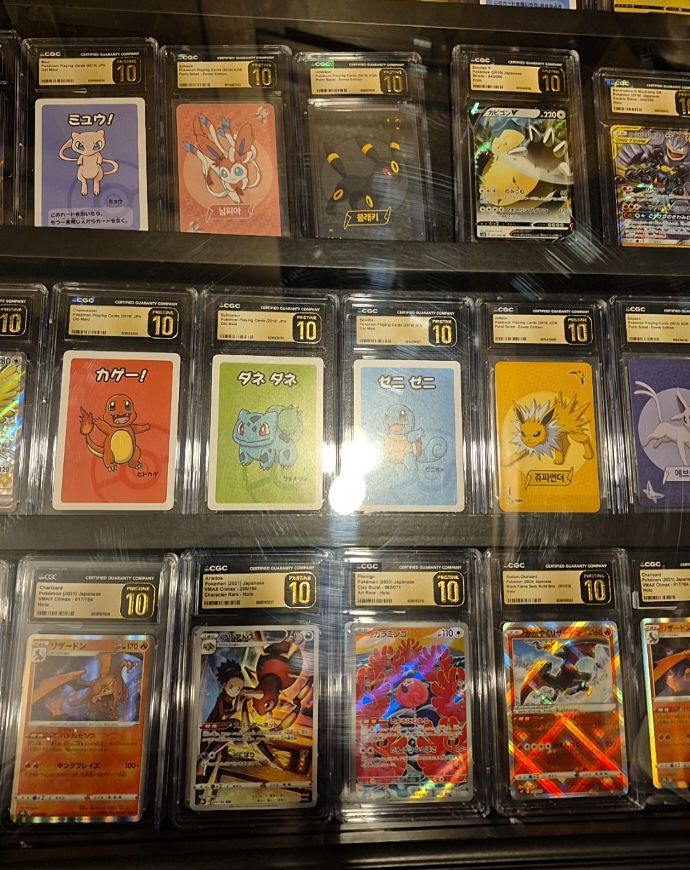 2019 Korean Pokémon Point Salad Playing Cards Complete Art Set — front