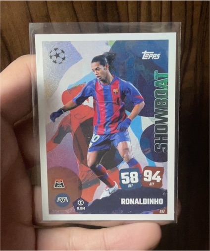 2025 Topps UEFA Champions League #417 Ronaldinho — front