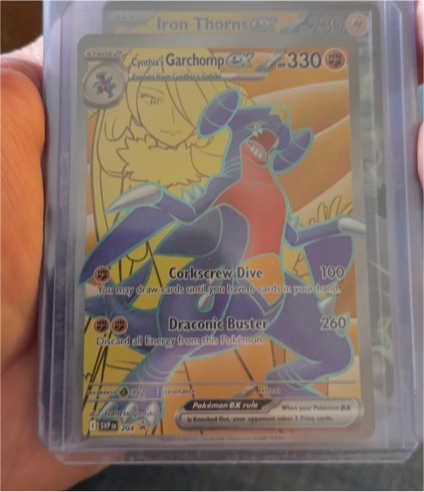2025 Pokémon SVP #204 Cynthia's Garchomp EX — front