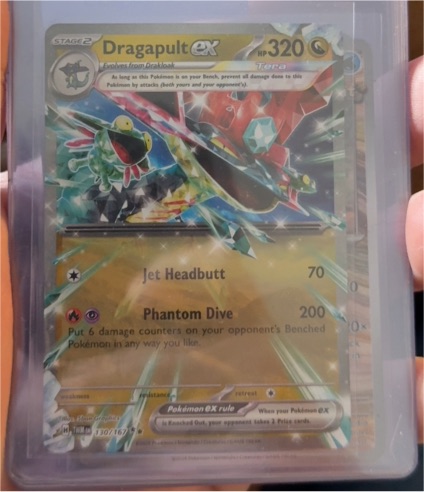 2022 Pokémon TCG SV06: Twilight Masquerade #130 Dragapult ex — front