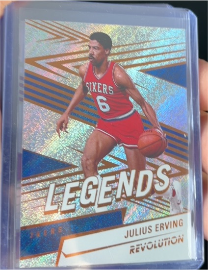 2024-25 Panini Revolution #153 Julius Erving Legends — front
