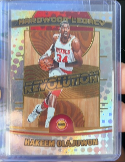 2024-25 Panini Revolution #19 Hakeem Olajuwon Hardwood Legacy — front