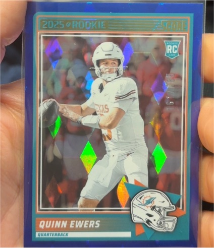 2025 Panini Score #75 Quinn Ewers — front