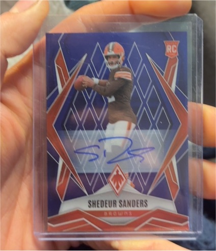 2025 Panini Phoenix #154 Shedeur Sanders — front