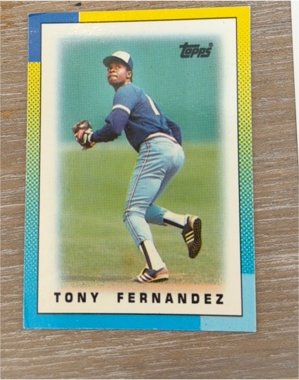 1990 Topps #440 Tony Fernandez — front