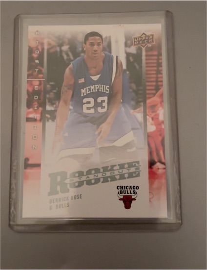 2008-09 Upper Deck First Edition Rookie Standouts #RS-DR Derrick Rose — front