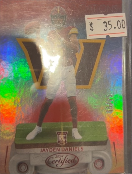 2024 Panini Certified #6 Jayden Daniels Franchise Foundations — front