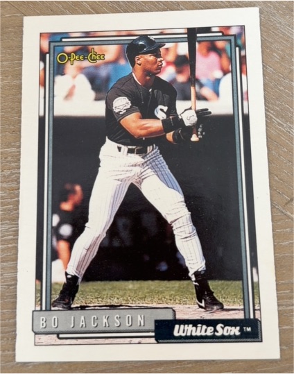 1992 O-Pee-Chee #290 Bo Jackson — front