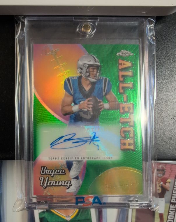 2024 Topps Chrome All-Etch Autographs #AEA-BY Bryce Young — front
