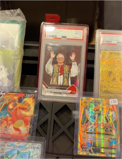 2023 Topps Now #140 Pope Leo IX — front