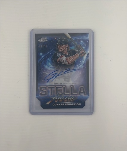 2025 Topps Cosmic Chrome Stella Nova #SNA-GH Gunnar Henderson — front