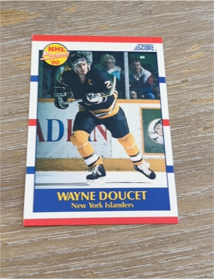 1990-91 Score #397 Wayne Doucet — front