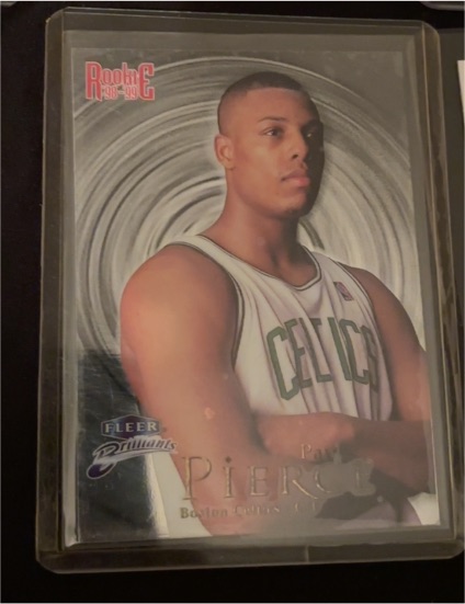 1998-99 Fleer Brilliants #110 Paul Pierce Rookie Card — front
