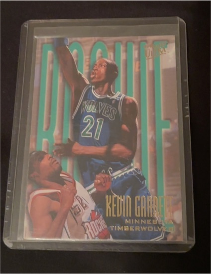 1995-96 Fleer Ultra #274 Kevin Garnett Rookie Card — front