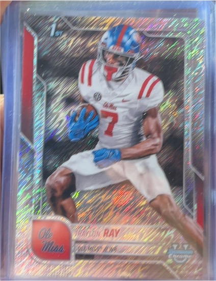 2025 Bowman Chrome University #134 Traylon Ray — front