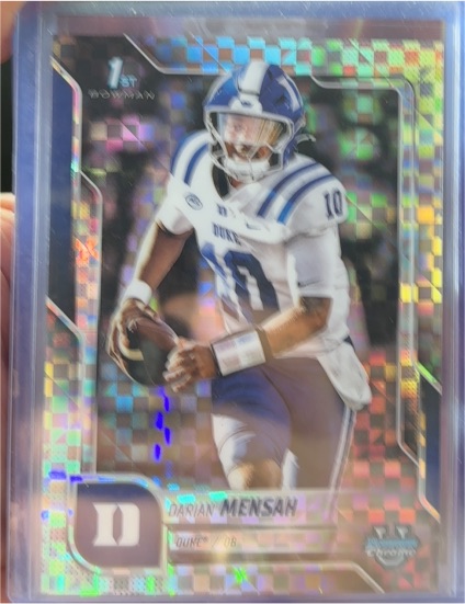 2024 Bowman #1st Bowman Darian Mensah — front
