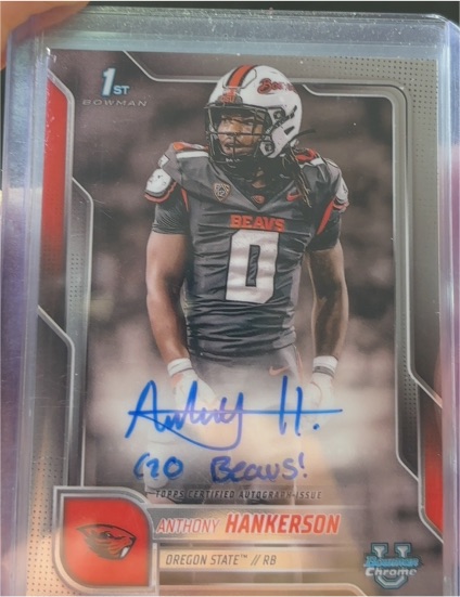2025 Bowman U Chrome #BCA-AH Anthony Hankerson — front
