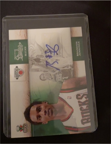 2009 Panini Studio #unknown Brandon Jennings — front