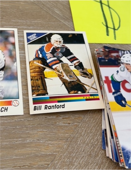1990 Panini #30 Bill Ranford — front